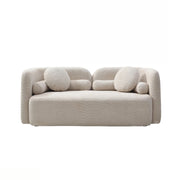 2 Seater Sofa Couch For Living Room - Light Beige