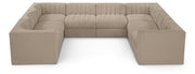 Rummi - Velvet Performance Fabric Upholstered Modular Sectional