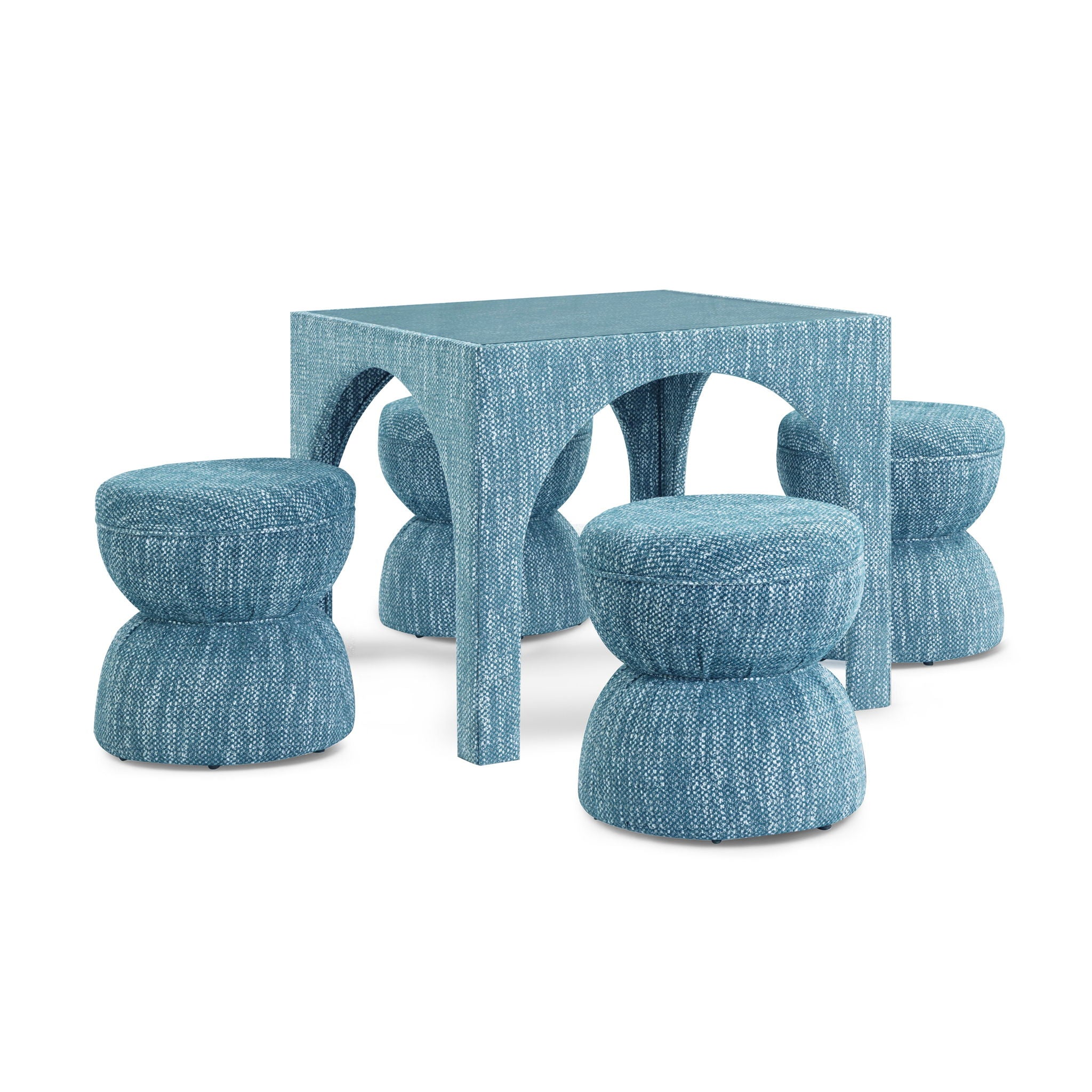 Tomlin - Game Table And Ottoman Set
