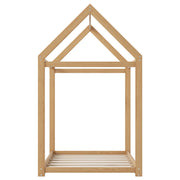 Wooden House Shaped Bed