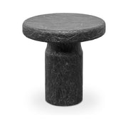 Nia - Outdoor Side Table - Charcoal / Gray