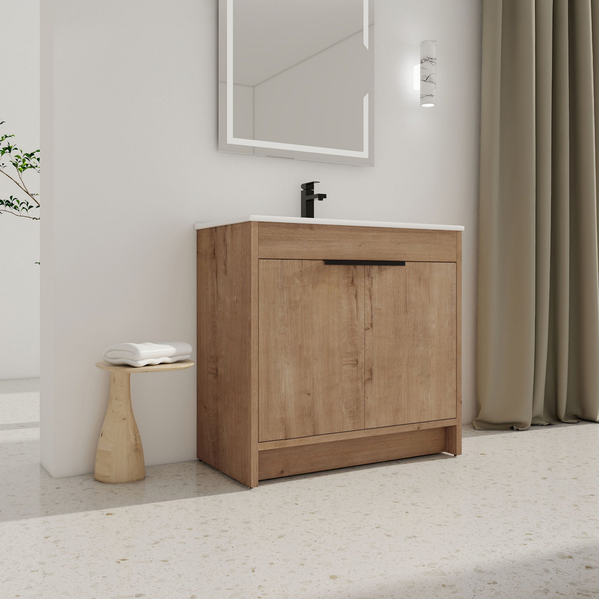 Freestanding Bathroom Vanity With Sink