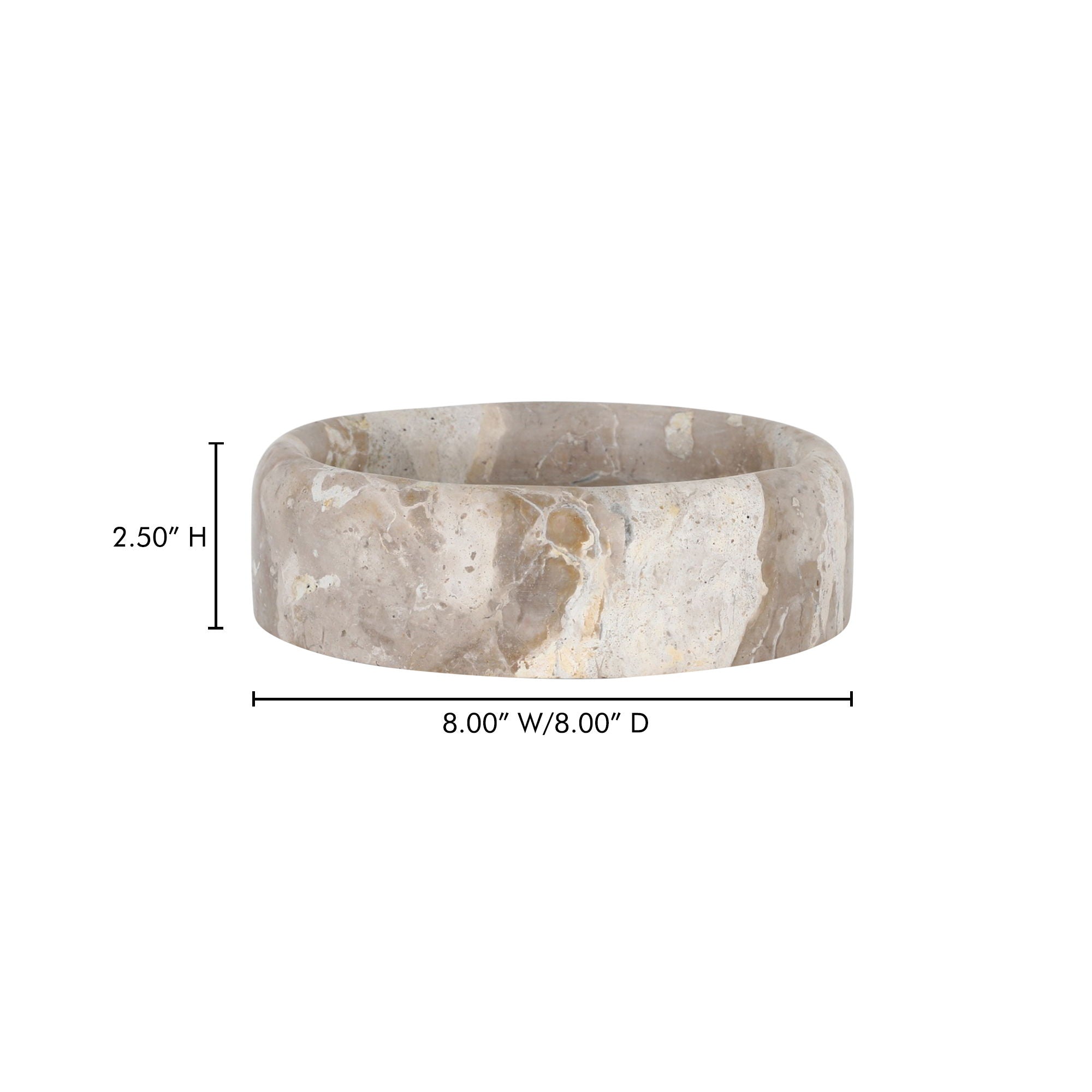 Anais - Catchall - Beige Marble