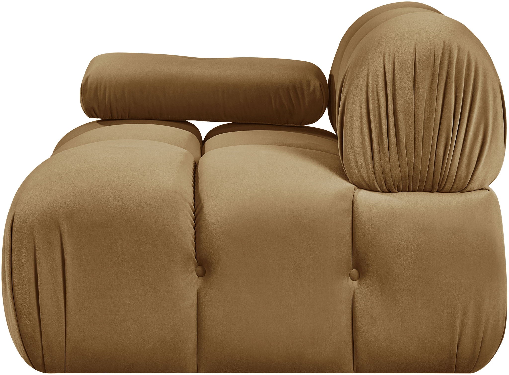 Orin - Velvet Performance Fabric Upholstered Modular Chair