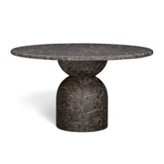 Cynthia - Indoor / Outdoor Dining Table - Dark Emperador Marble