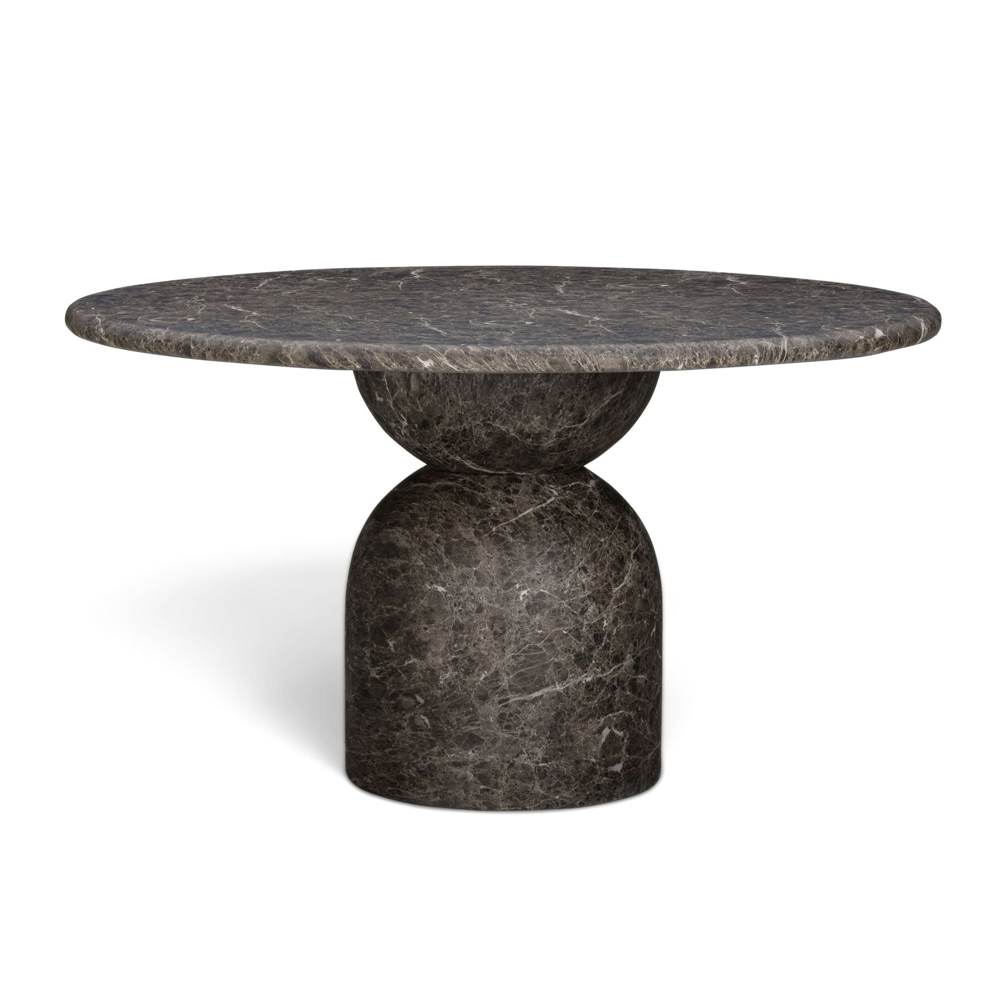 Cynthia - Indoor / Outdoor Dining Table - Dark Emperador Marble