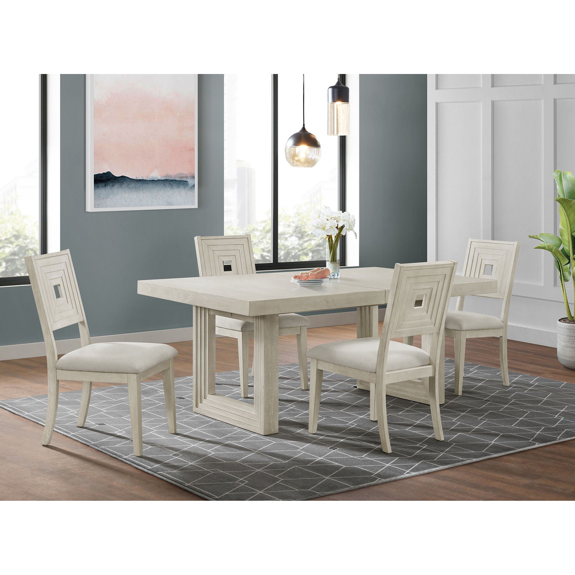Avalanche - Dining Side Chair (Set of 2) - Antique White