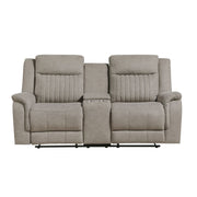 Dean - Double Reclining Loveseat With Center Console