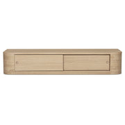 Round - Off Floating Console Table - Natural