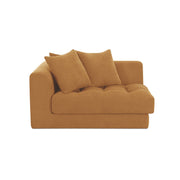 Davie - Left Arm Facing Chair - GoldenYellow