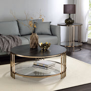 Abisha - Sintered Stone Top Round Table