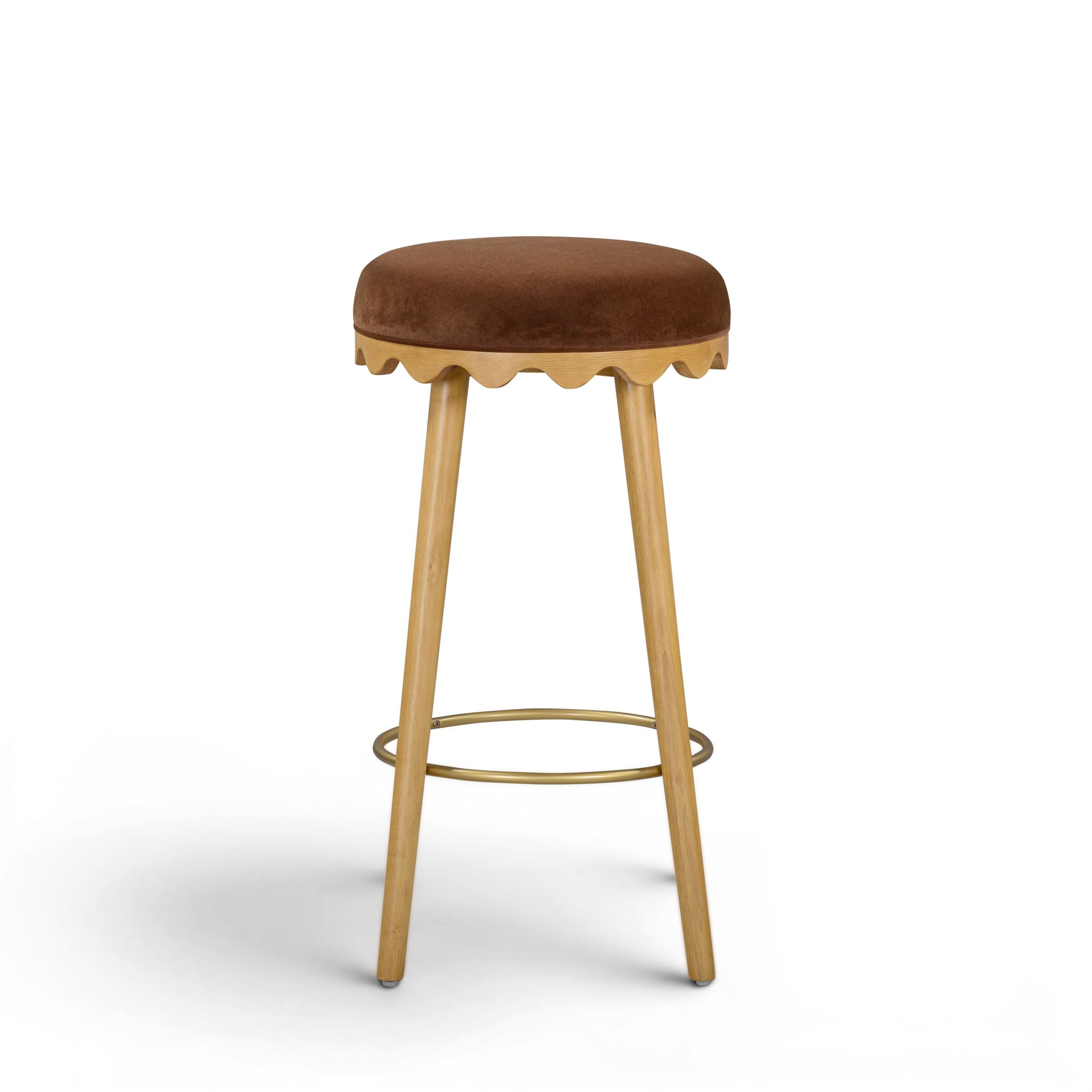 Oodle - Performance Vegan Mohair Stool
