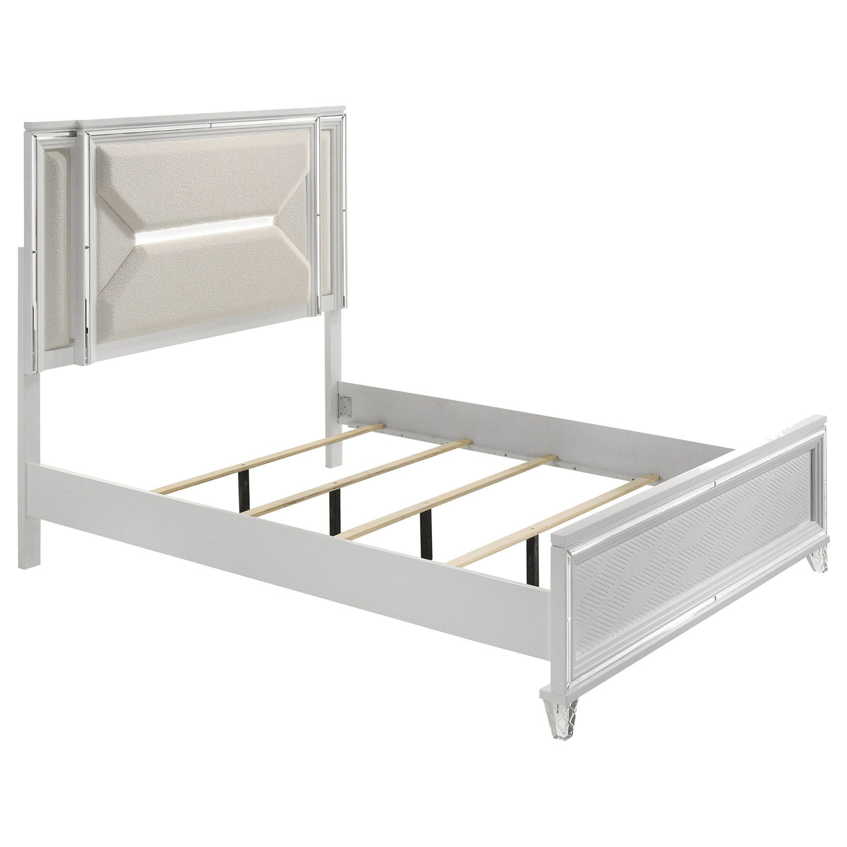 Modern Bedroom Set With LED Lighting