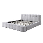 Hannah - Eastern King Bed - Gray