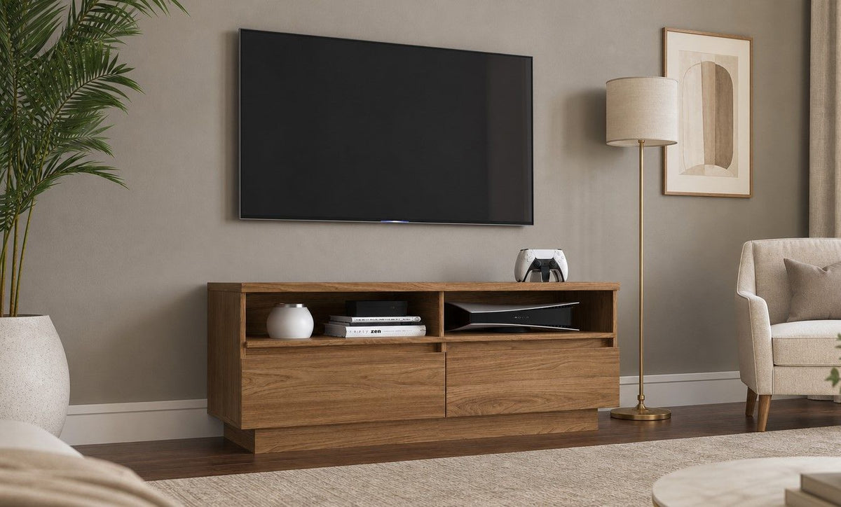 TV Stand For TVs Up To 50" With 2 Drawers