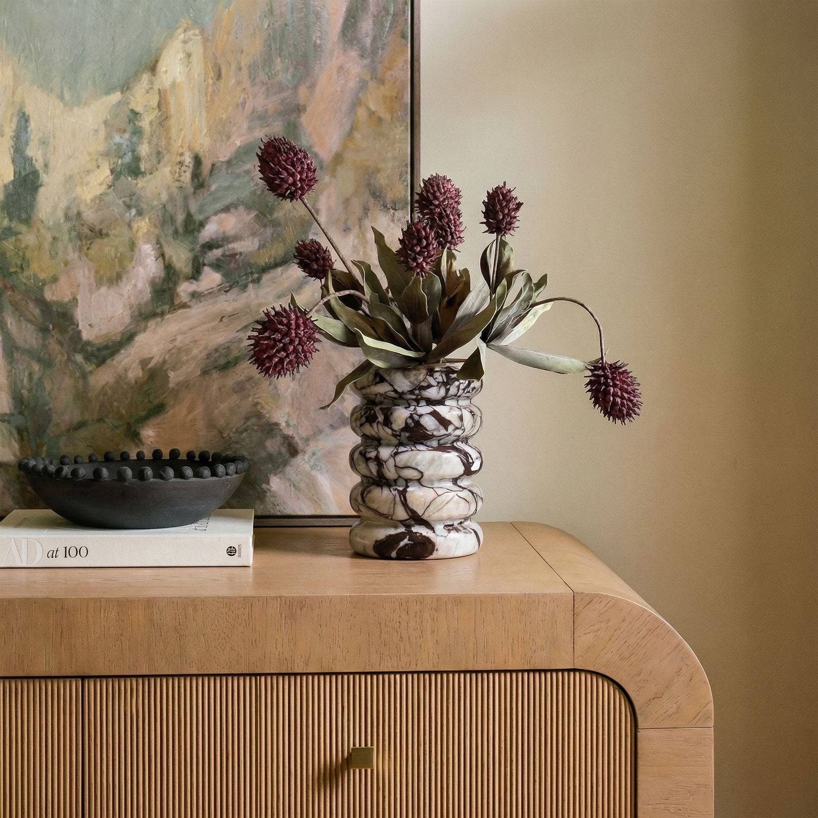 Marble Layered Vase