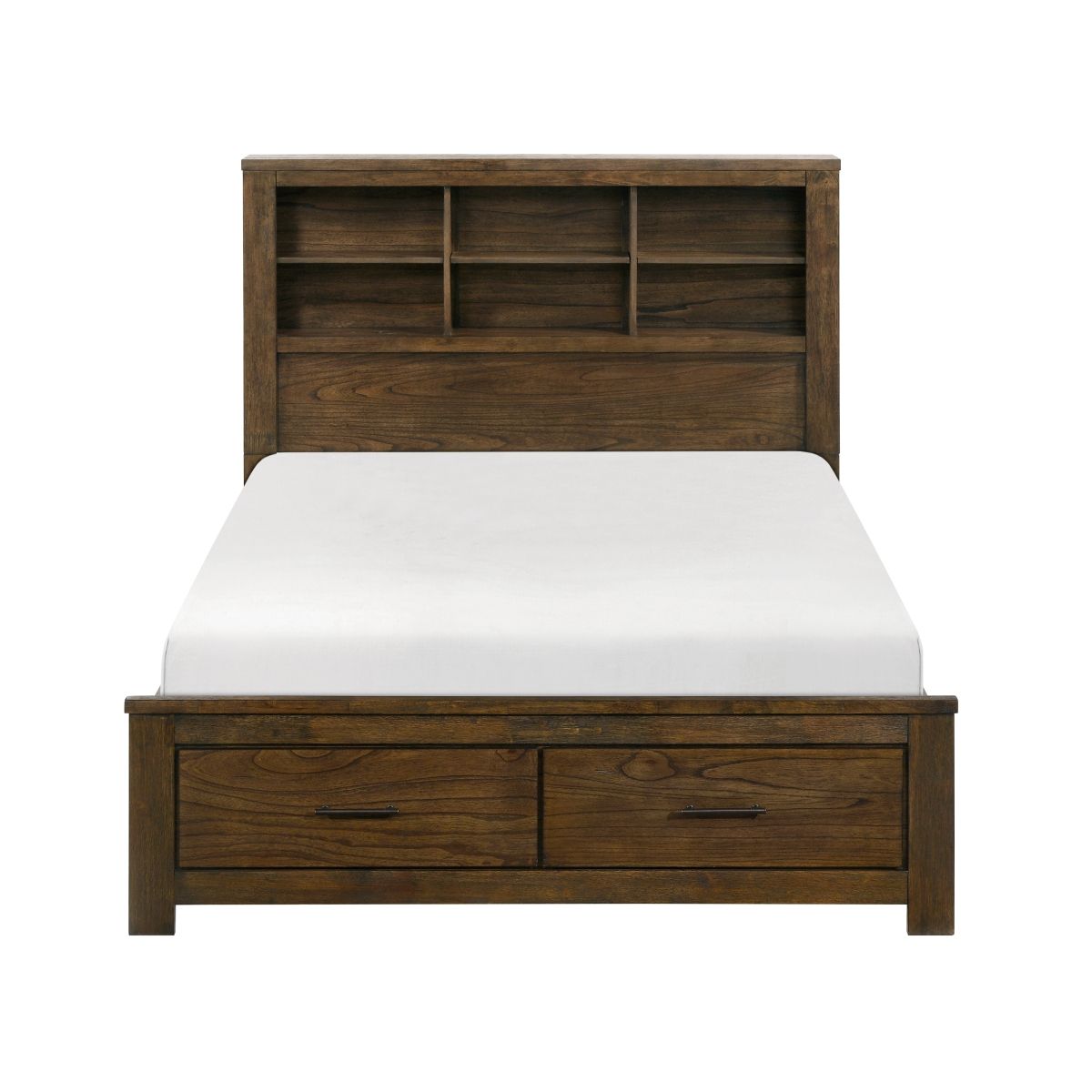 Sullivan - Wall Platform Bed (Bed, 2 Nightstands, 2 Nightstands With Wall Panel)