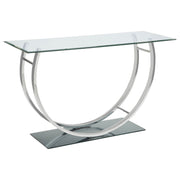 Garrett - Console Table - Chrome