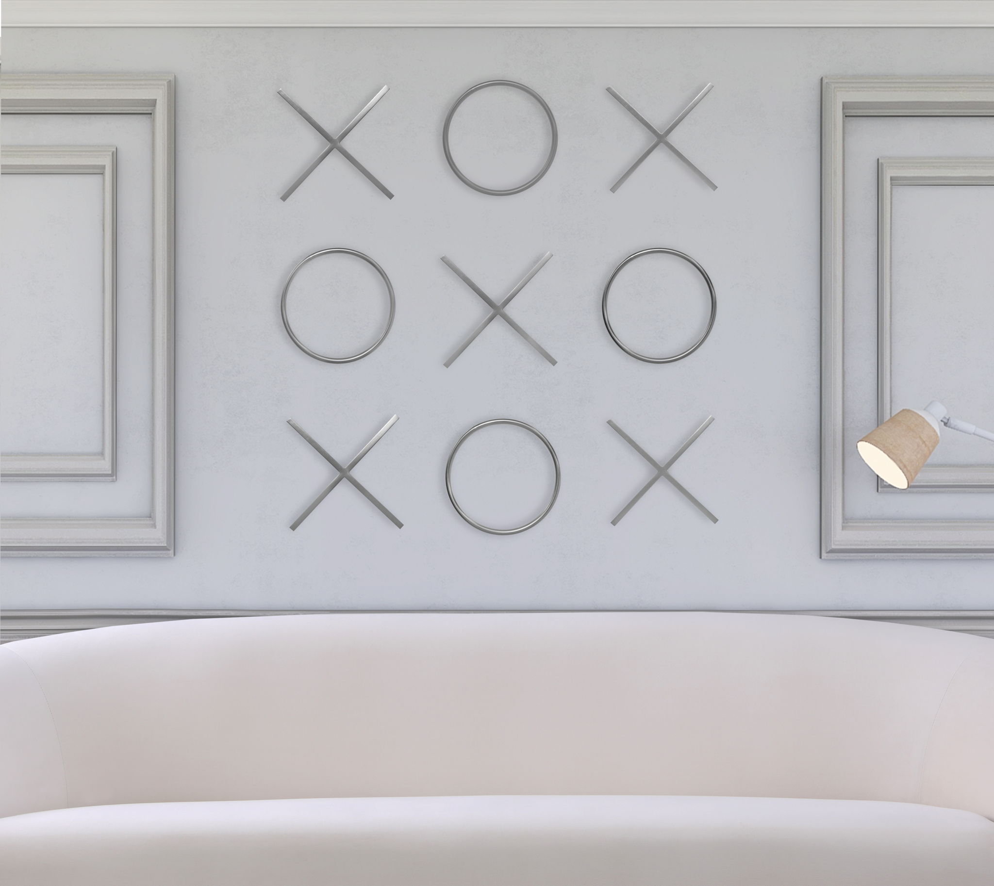 XOXO - Steel Wall Decor