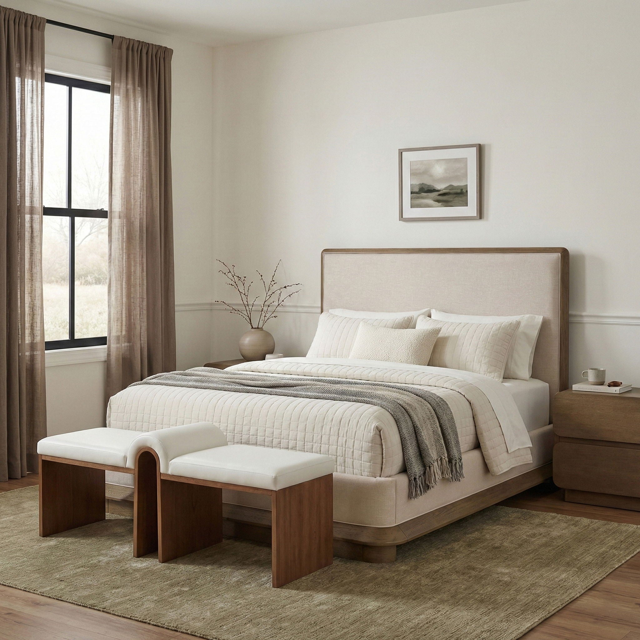 Adagio - Fabric Upholstered Bed
