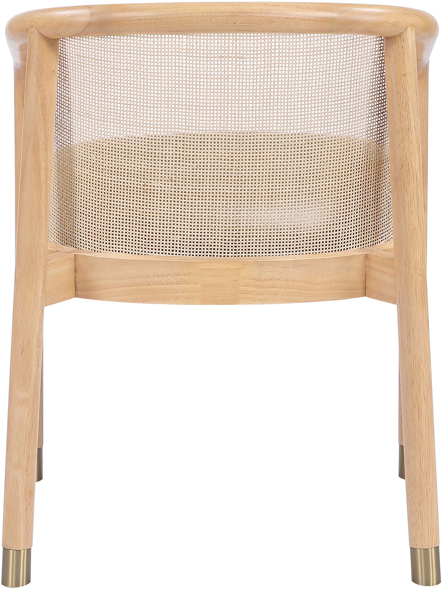 Sylvan - Vegan Leather Dining Chair (Set of 2) - Natural Frame
