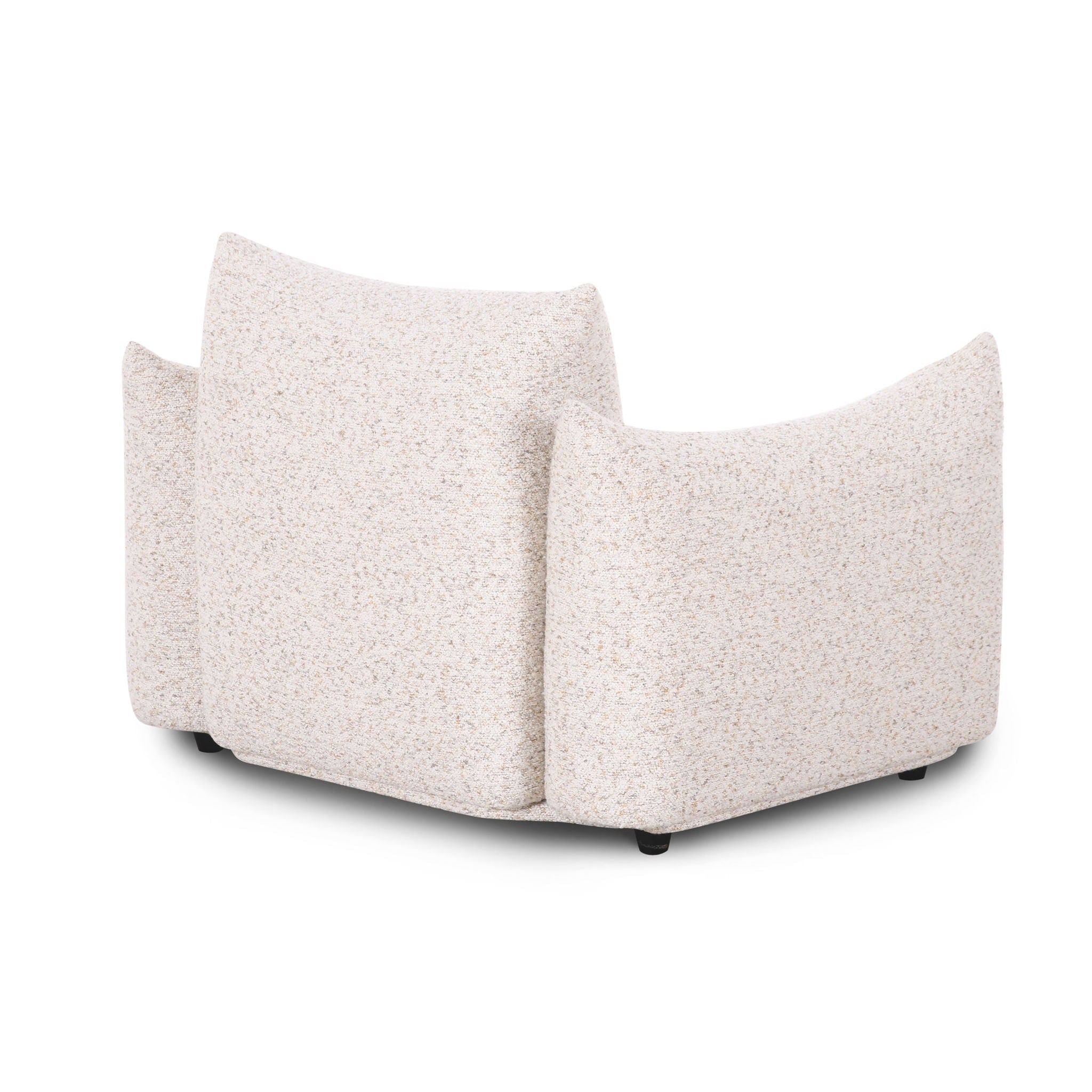 Saint Tropez - Nubby Fabric Armchair - Sand