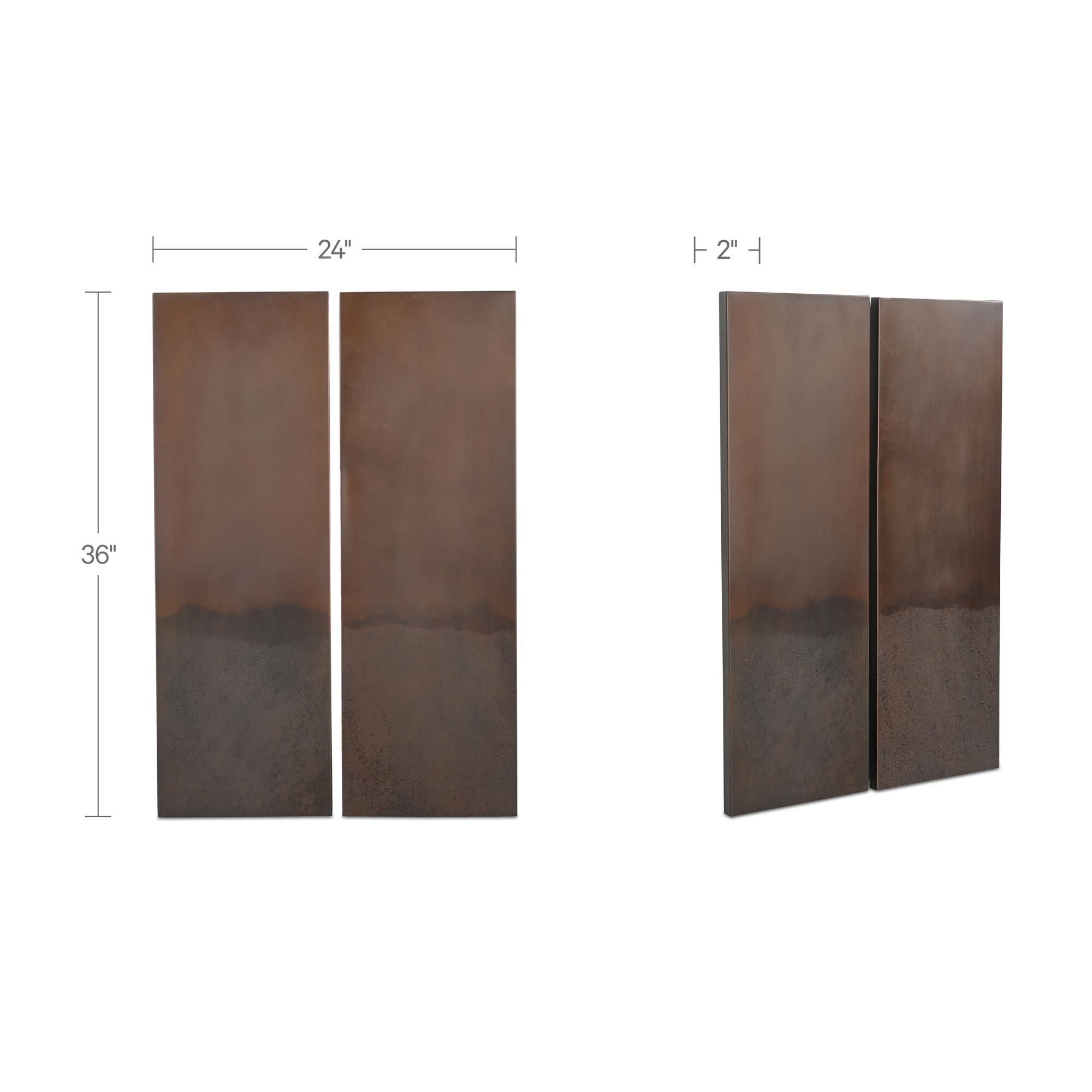 Smith - Wall Decor (Set of 2) - Bronze