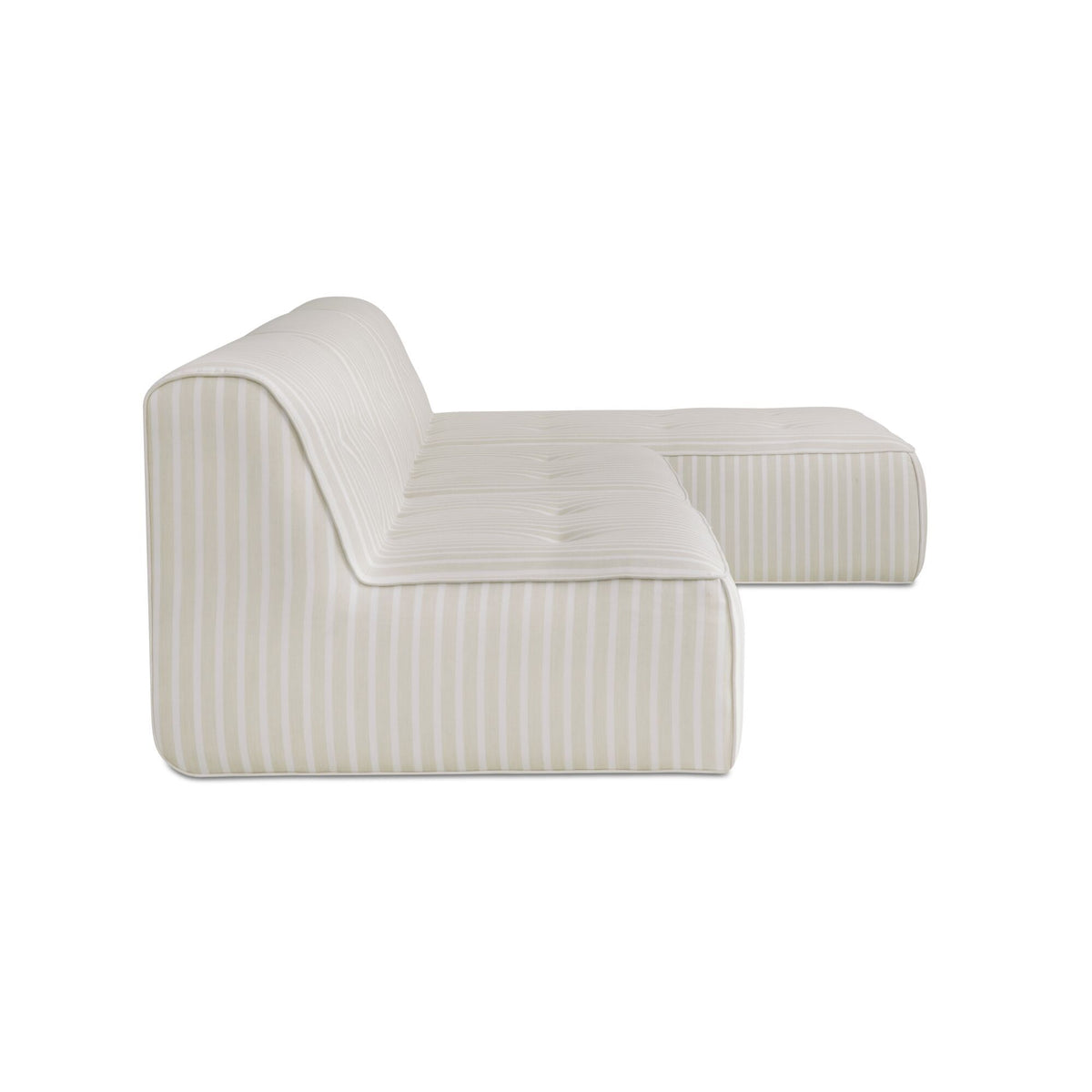 Sunseeker - 3 Piece Outdoor Lounge - Brown Stripe
