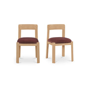 Oli - Dining Chair (Set of 2) - Berry / Purple