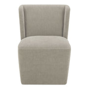 Cormac - Rolling Dining Chair - Slate Green