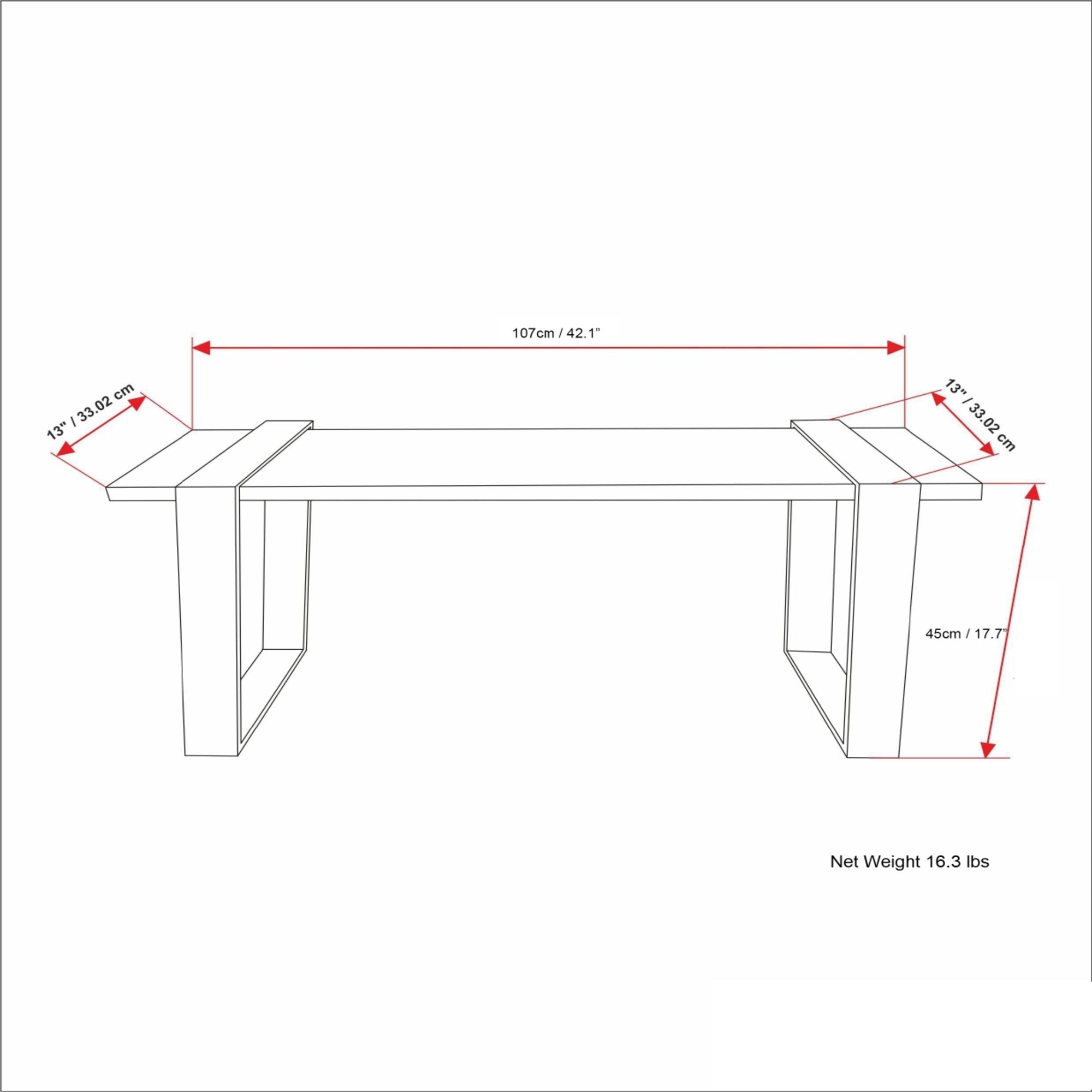 Nessa - Bench - Natural