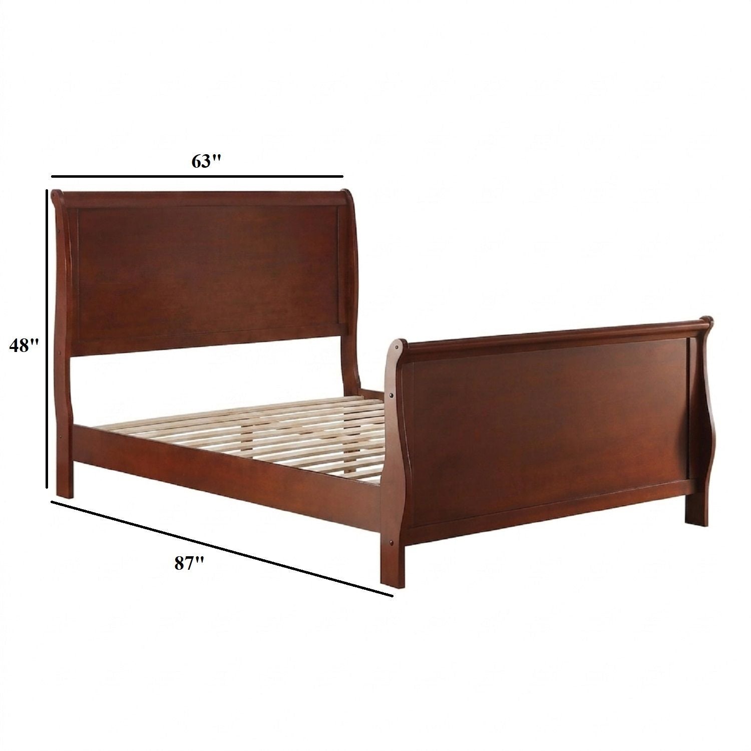 Sleigh Design Bed