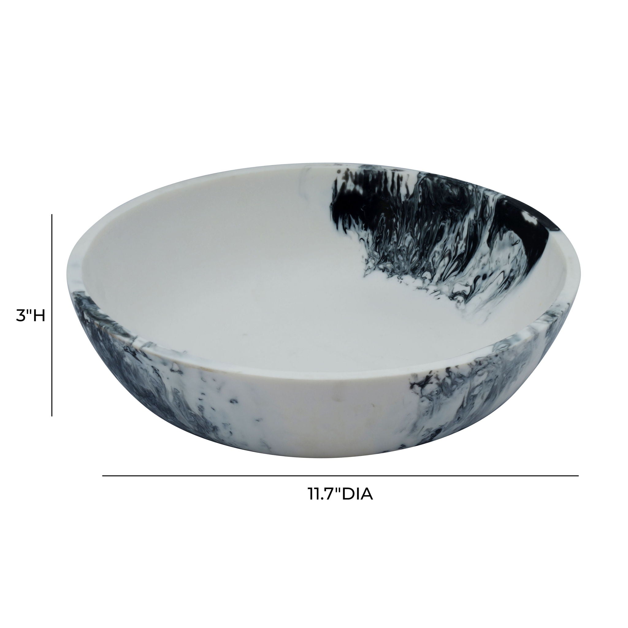 Mera - Resin Serving Bowl