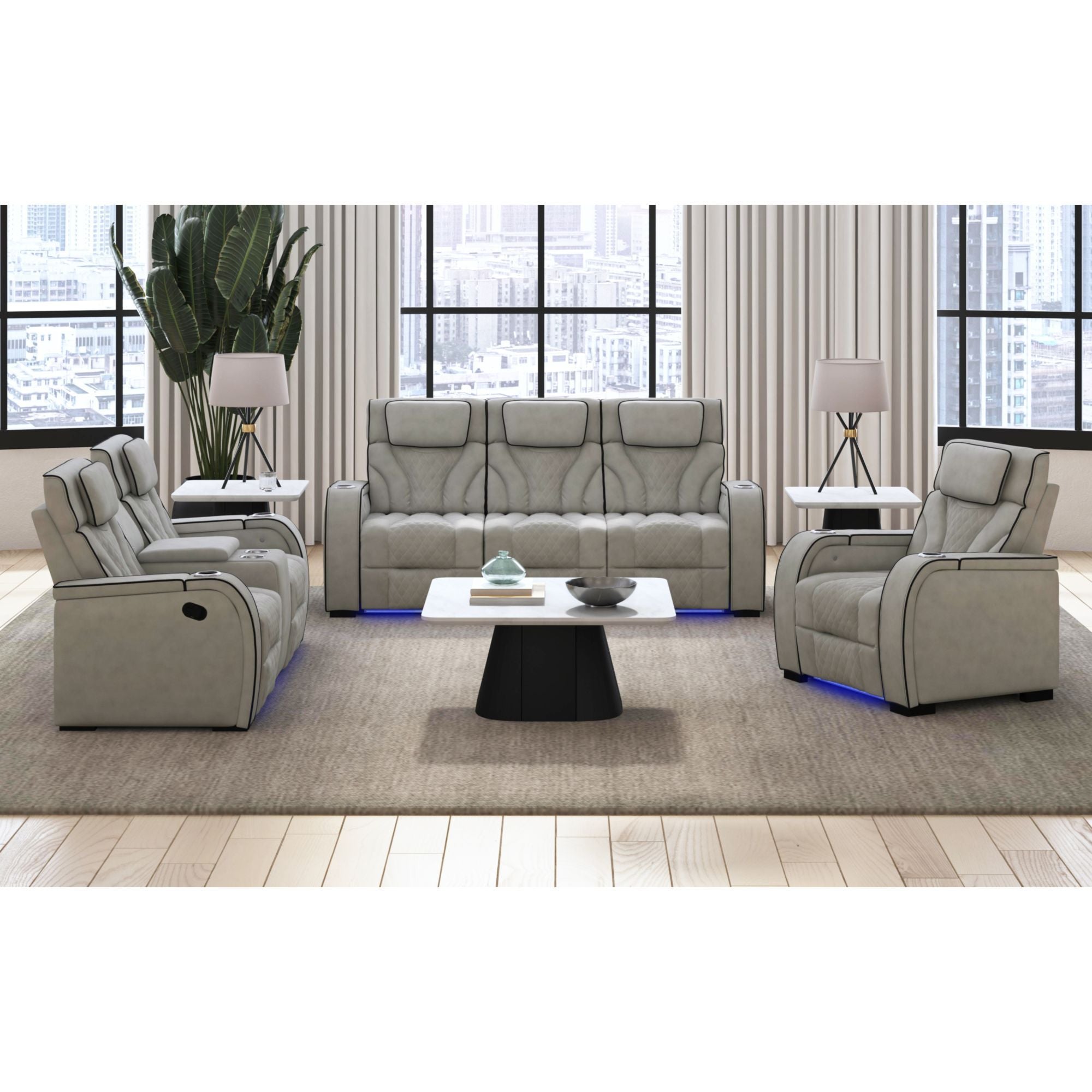 Blitz - Motion Recliner With LED