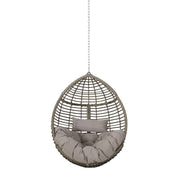 Morris Teardrop - Hanging Chair With Chain And Water Resistant Cushions