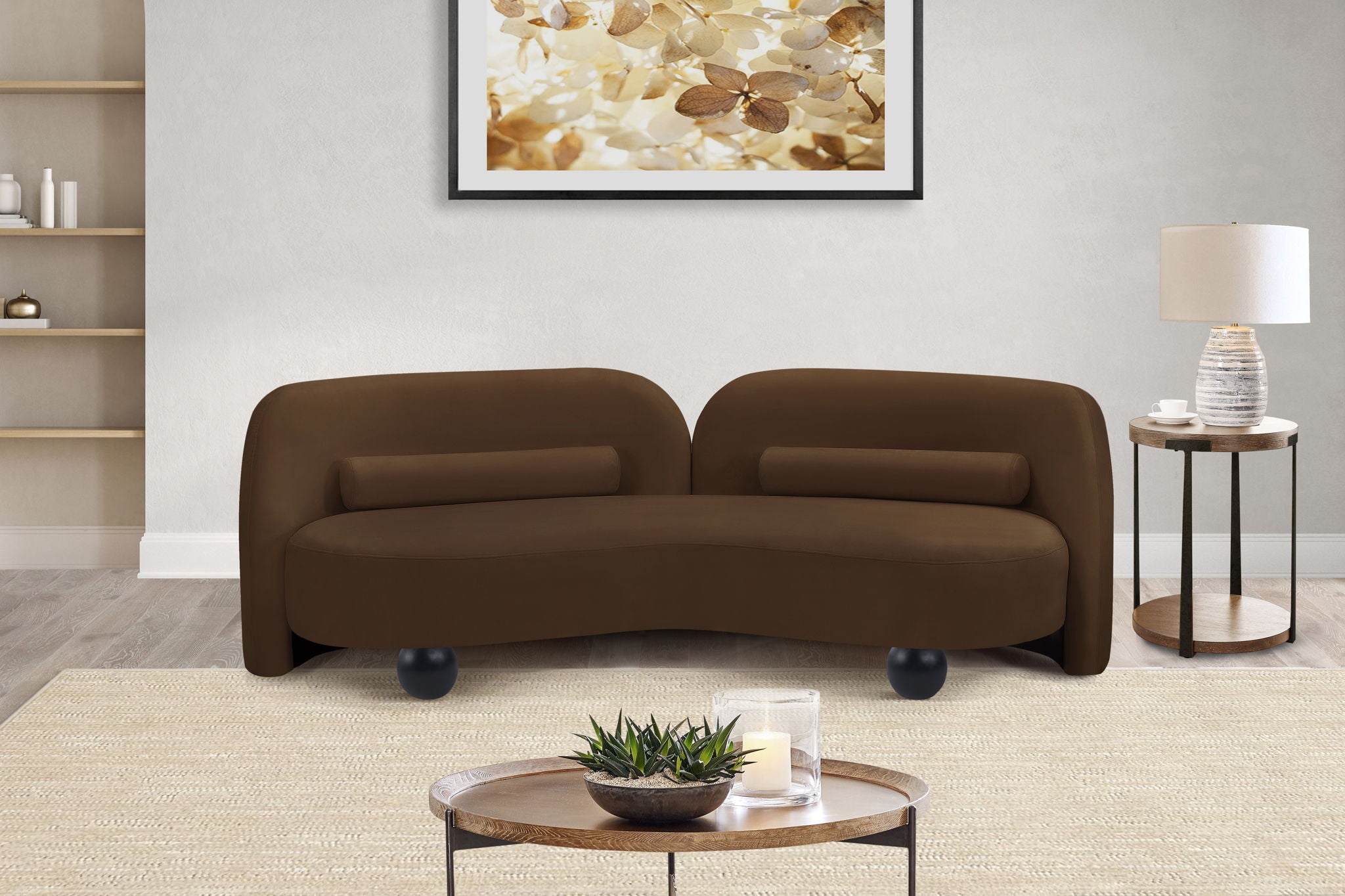 Daphne - Velvet Sofa