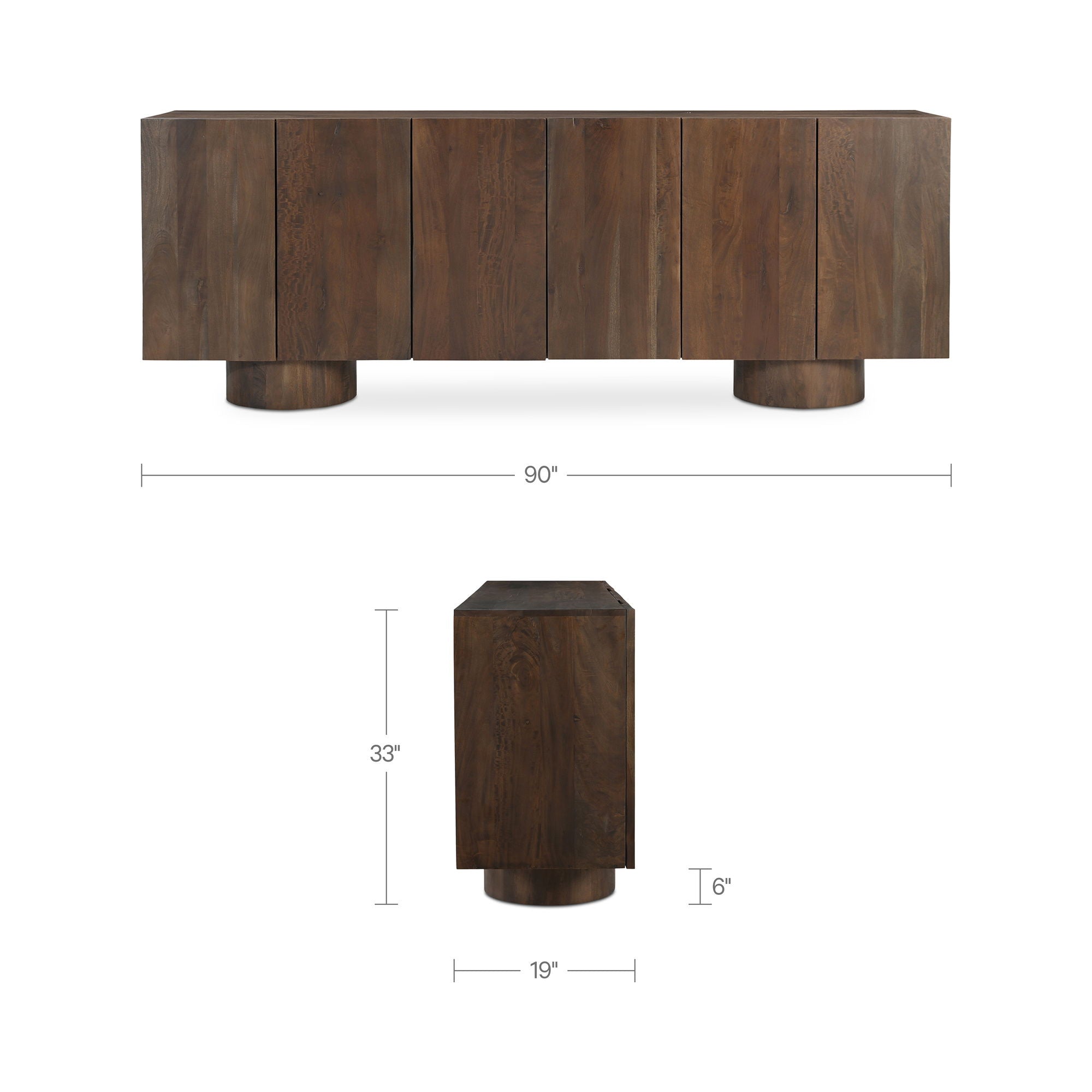 Hadley - TV Stand - Warm Brown