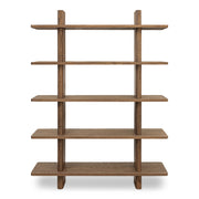 Casey - Large Standard Bookcase - Dark Brown