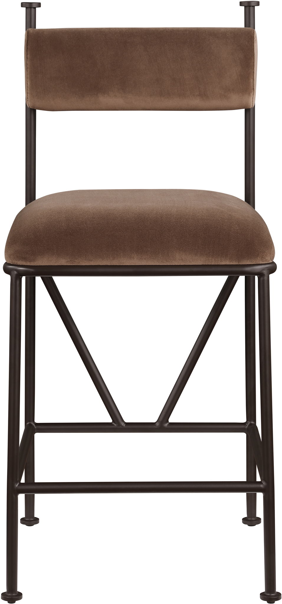 Monarch - Velvet Counter Stool (Set of 2)