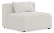 Cube - Linen Armless Chair