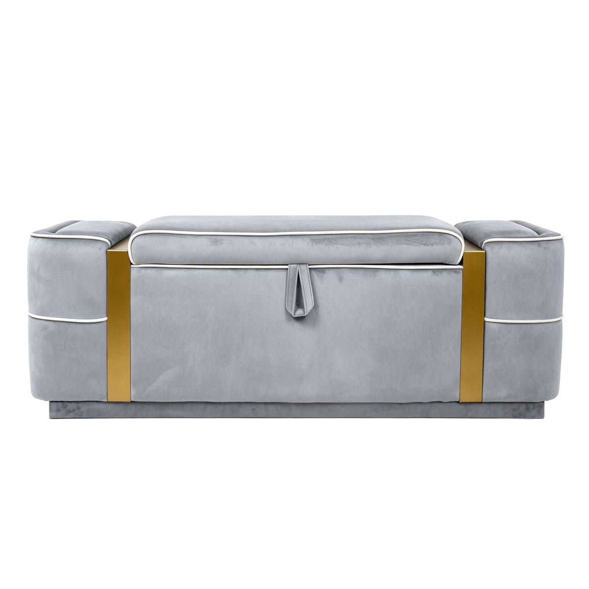 Storage Bench Upholstered Ottoman Bed End Bench With Lift Top Storage