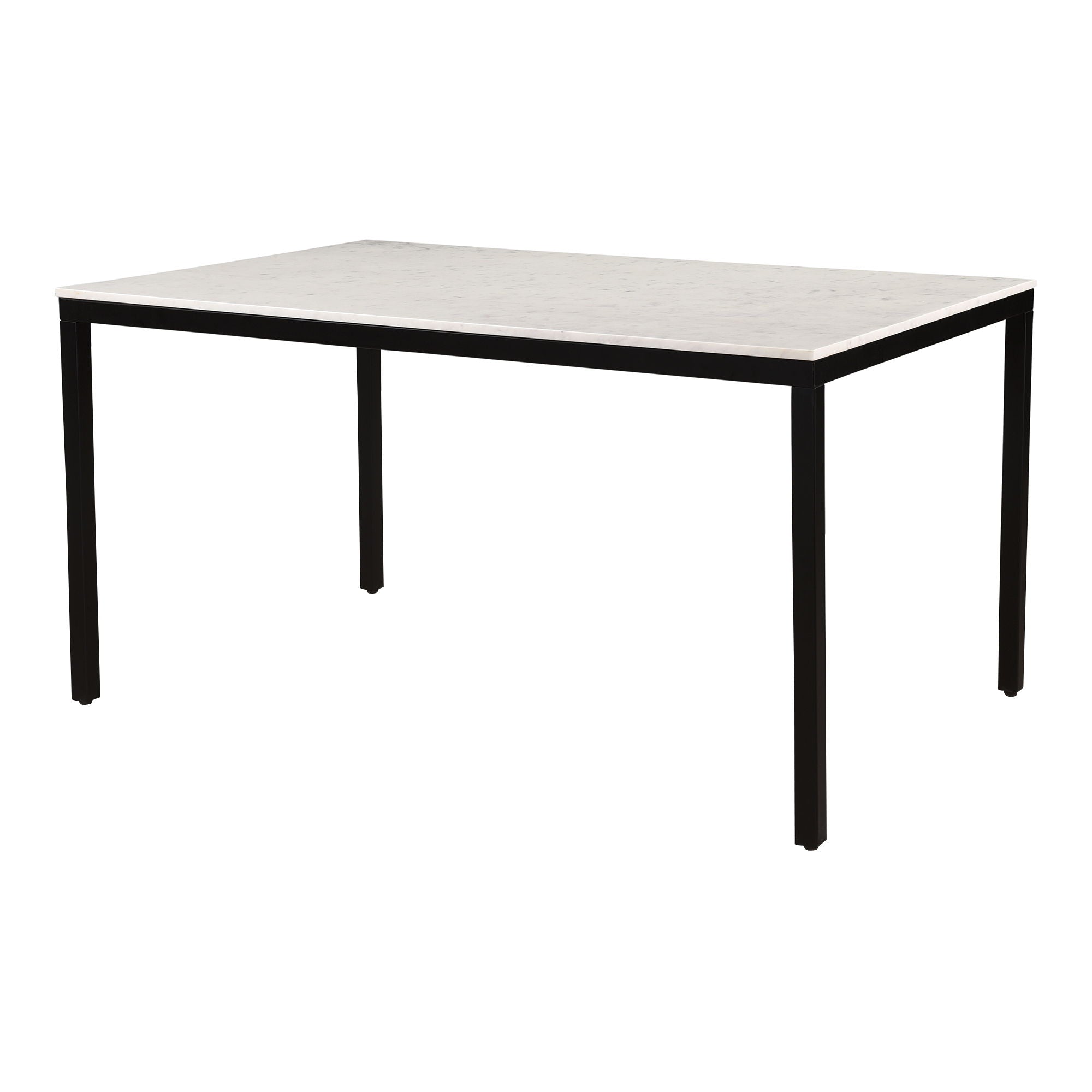 Parson - Small Marble Dining Table - White