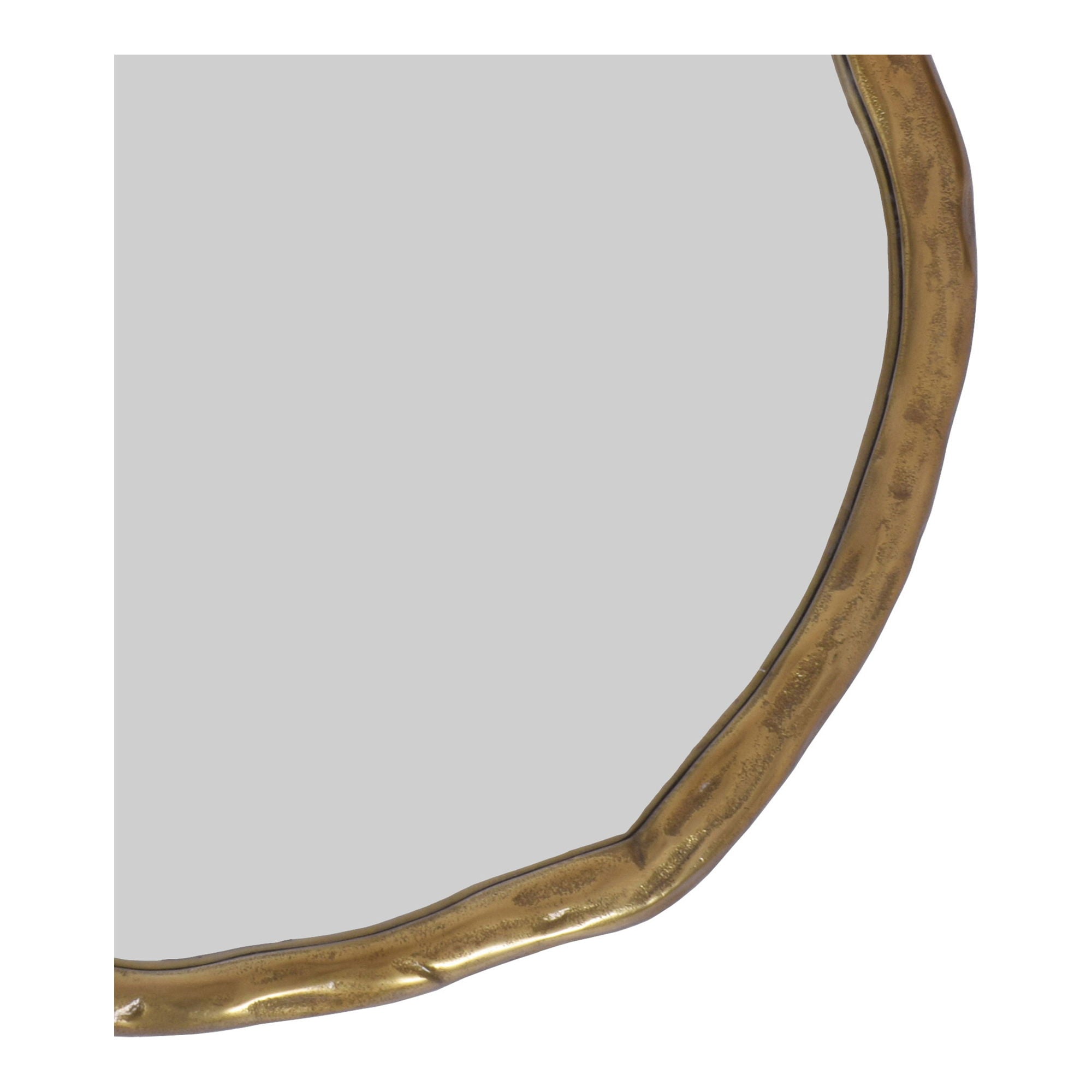 Foundry - Small Mirror - Gold