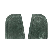 Zane - Marble Bookends (Set of 2) - Green