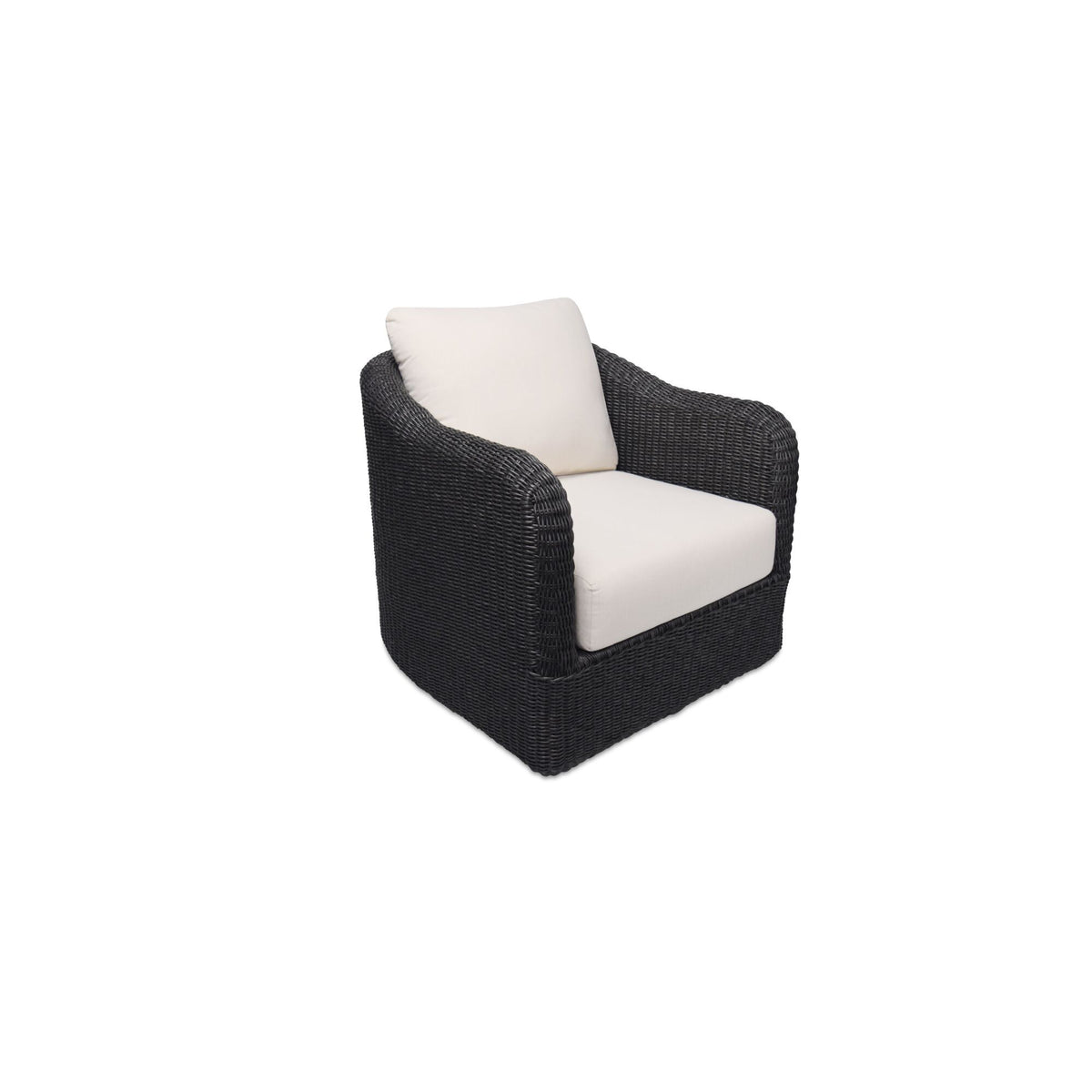 Bodhi - Outdoor Swivel Accent Chair - Charcoal / Gray