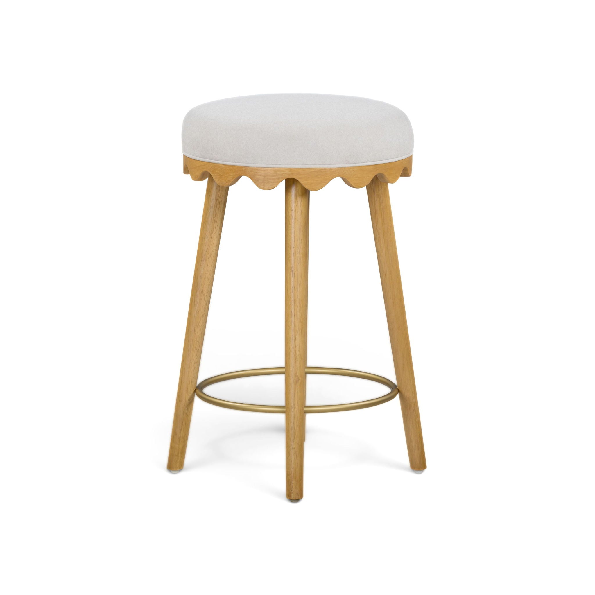 Oodle - Performance Vegan Mohair Stool