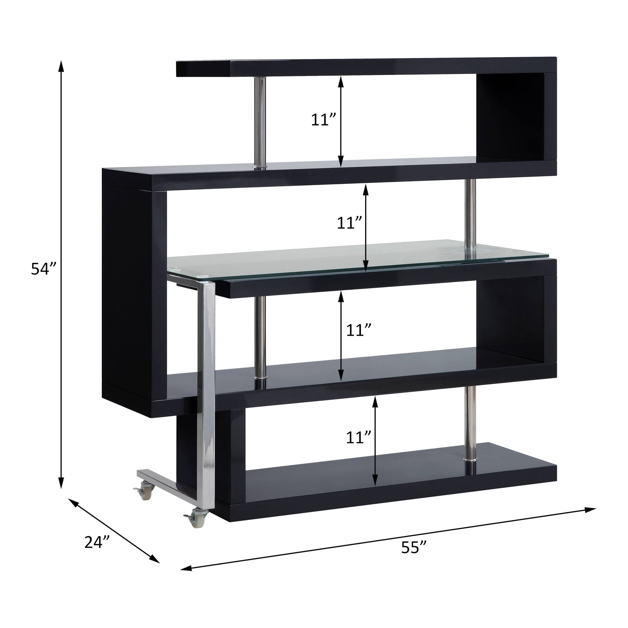 Buck II - Writing Desk & Bookshelf