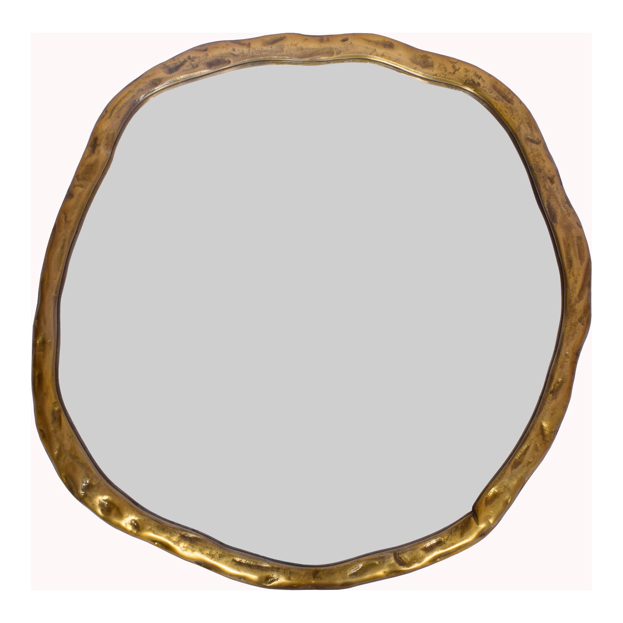 Foundry - Large Mirror - Gold