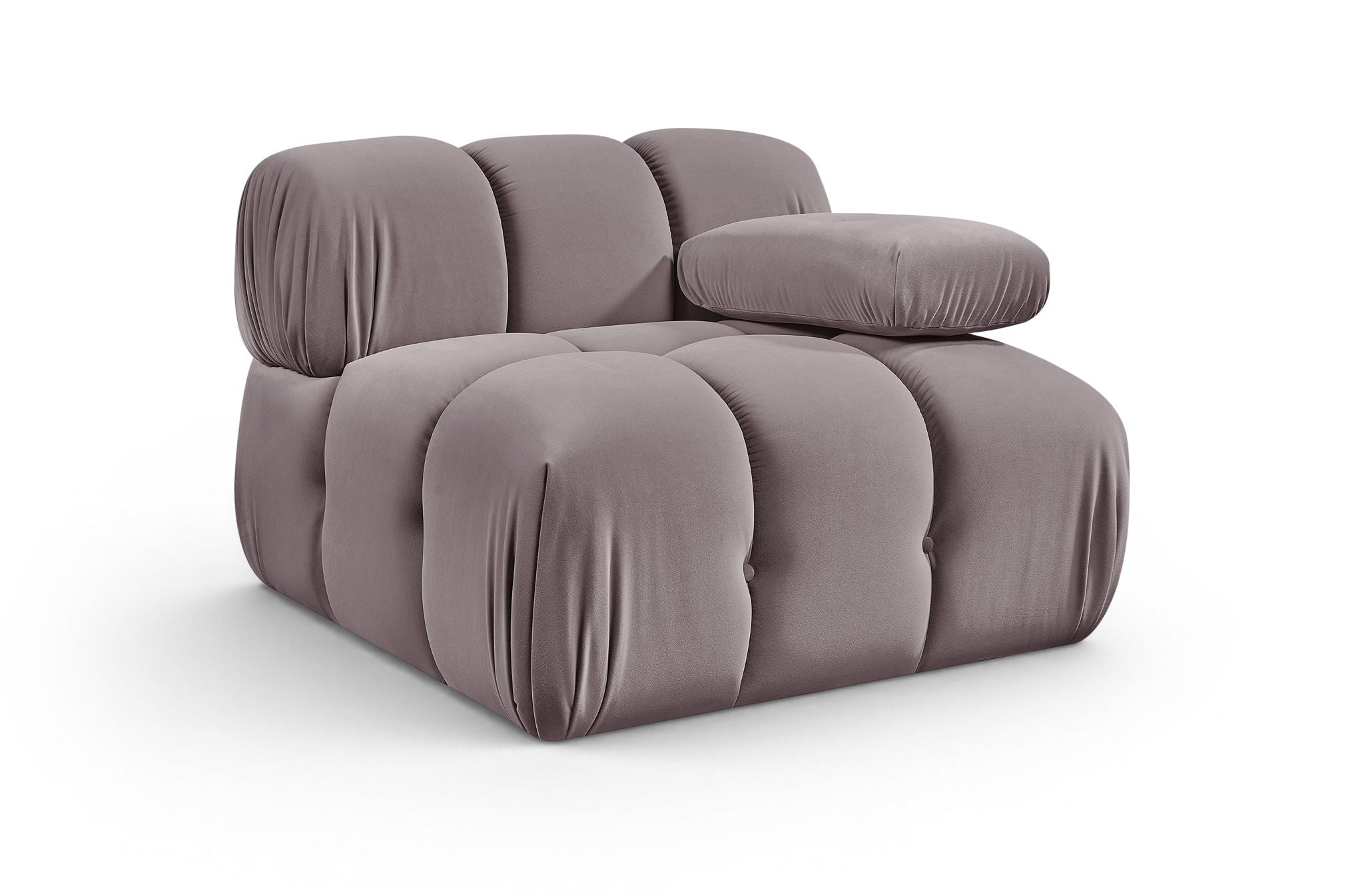 Orin - Velvet Performance Fabric Upholstered Modular Chair