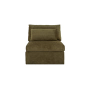 Swift - Slipper Chair - Dark Green
